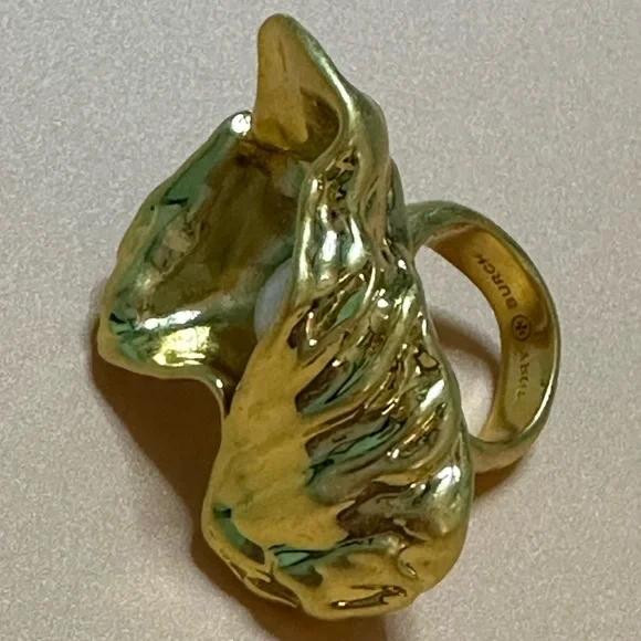 Tory Burch Oyster pearl from the ocean Ring size 7 - Picture 10 of 11